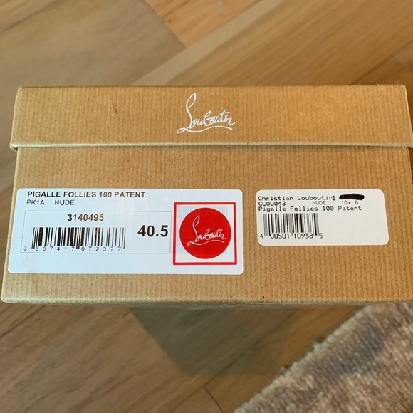 Christian Louboutin Pointed Toe 100 heel shoes - Picture 7 of 7